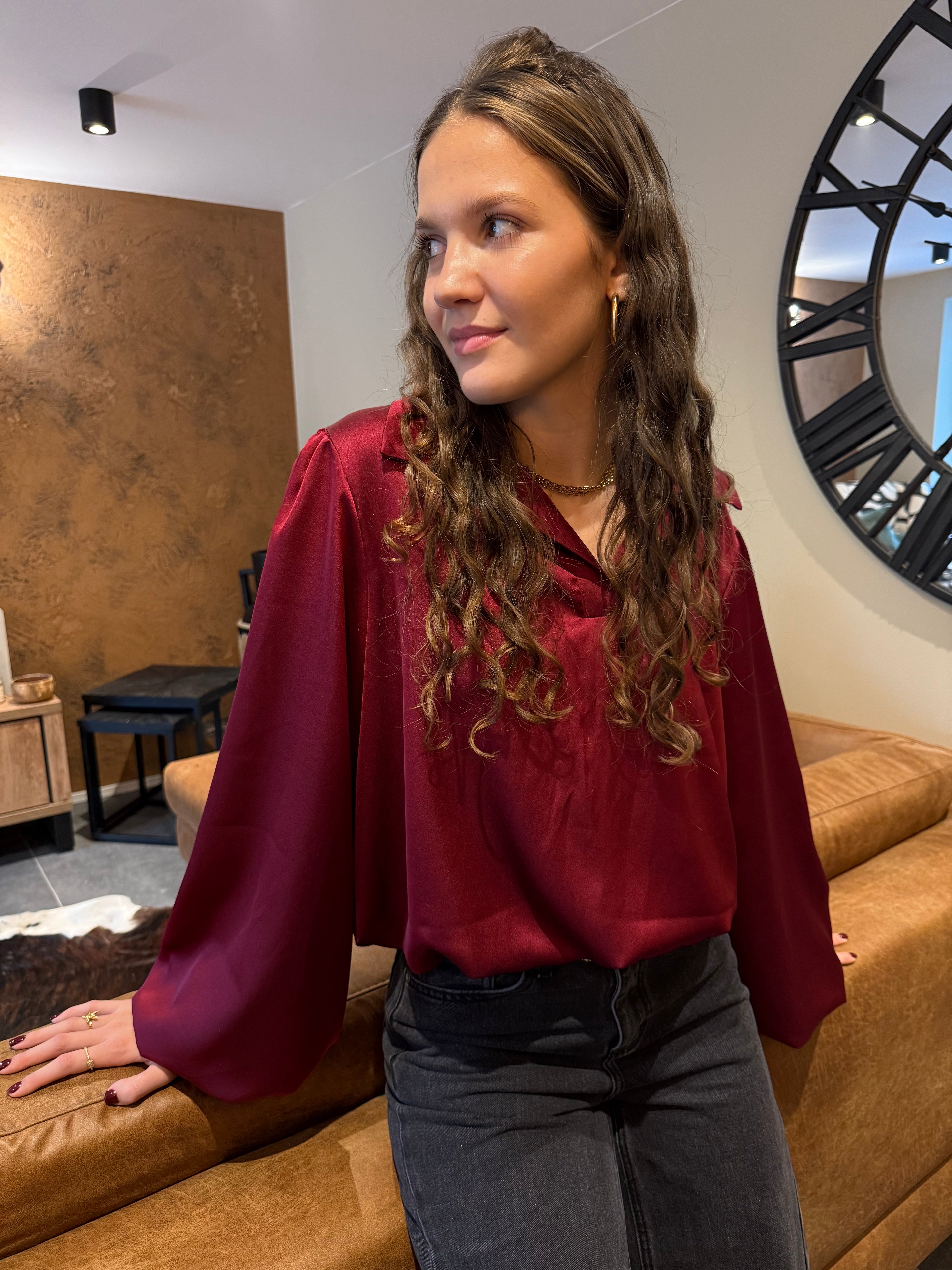 Blouse Lili Bordeaux