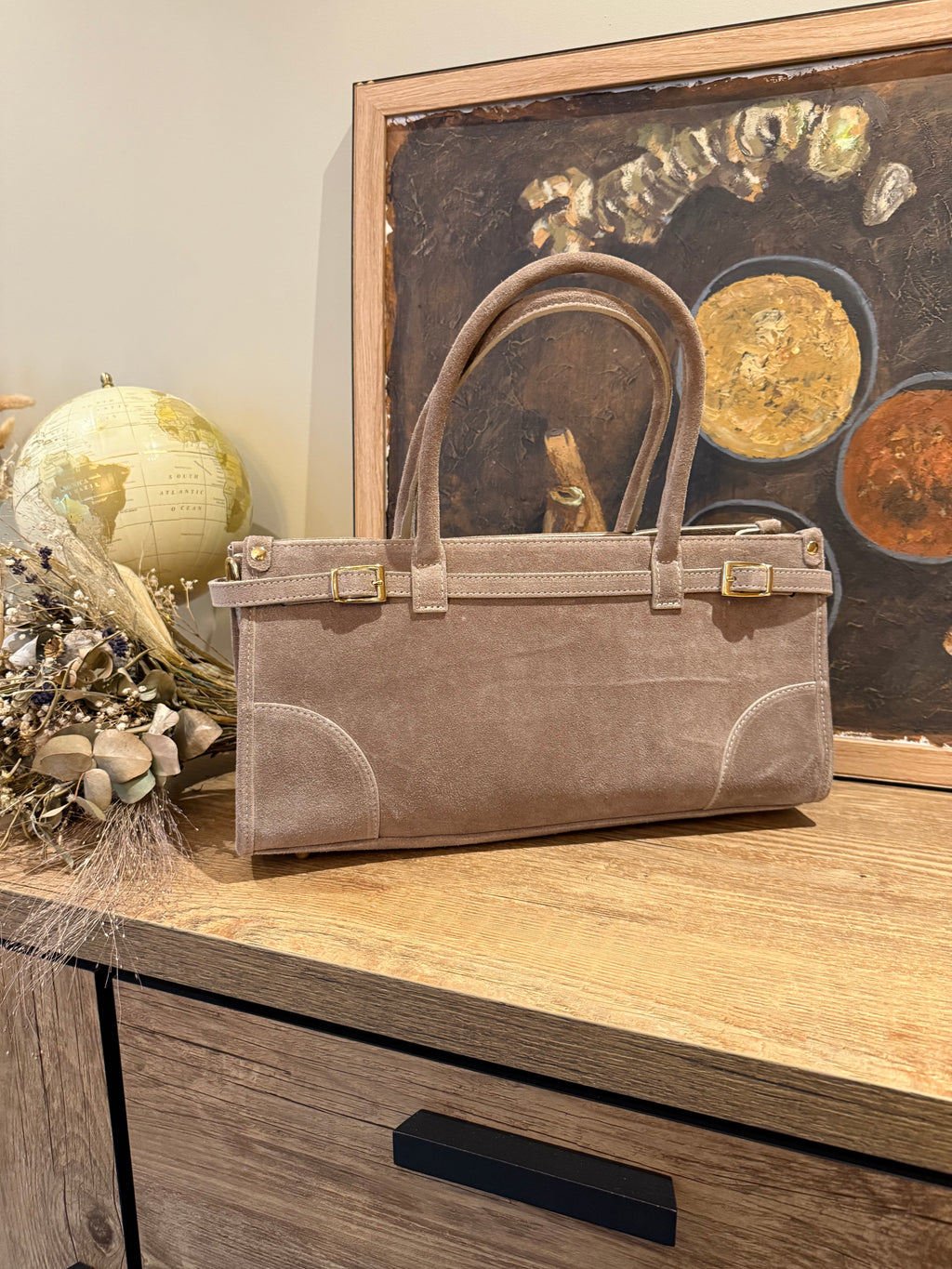 Sac Charlotte taupe