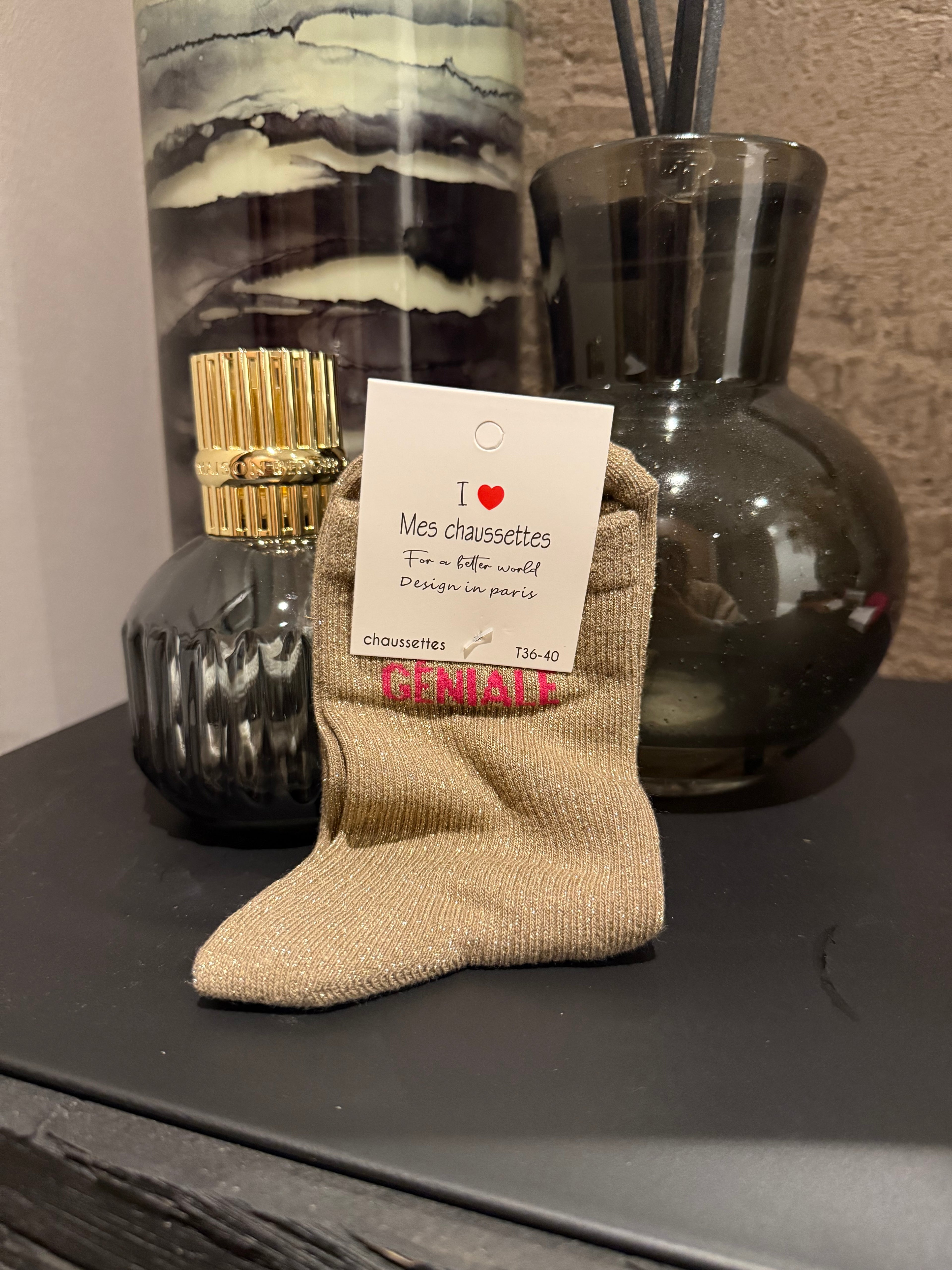Chaussettes Glitters GÉNIALE