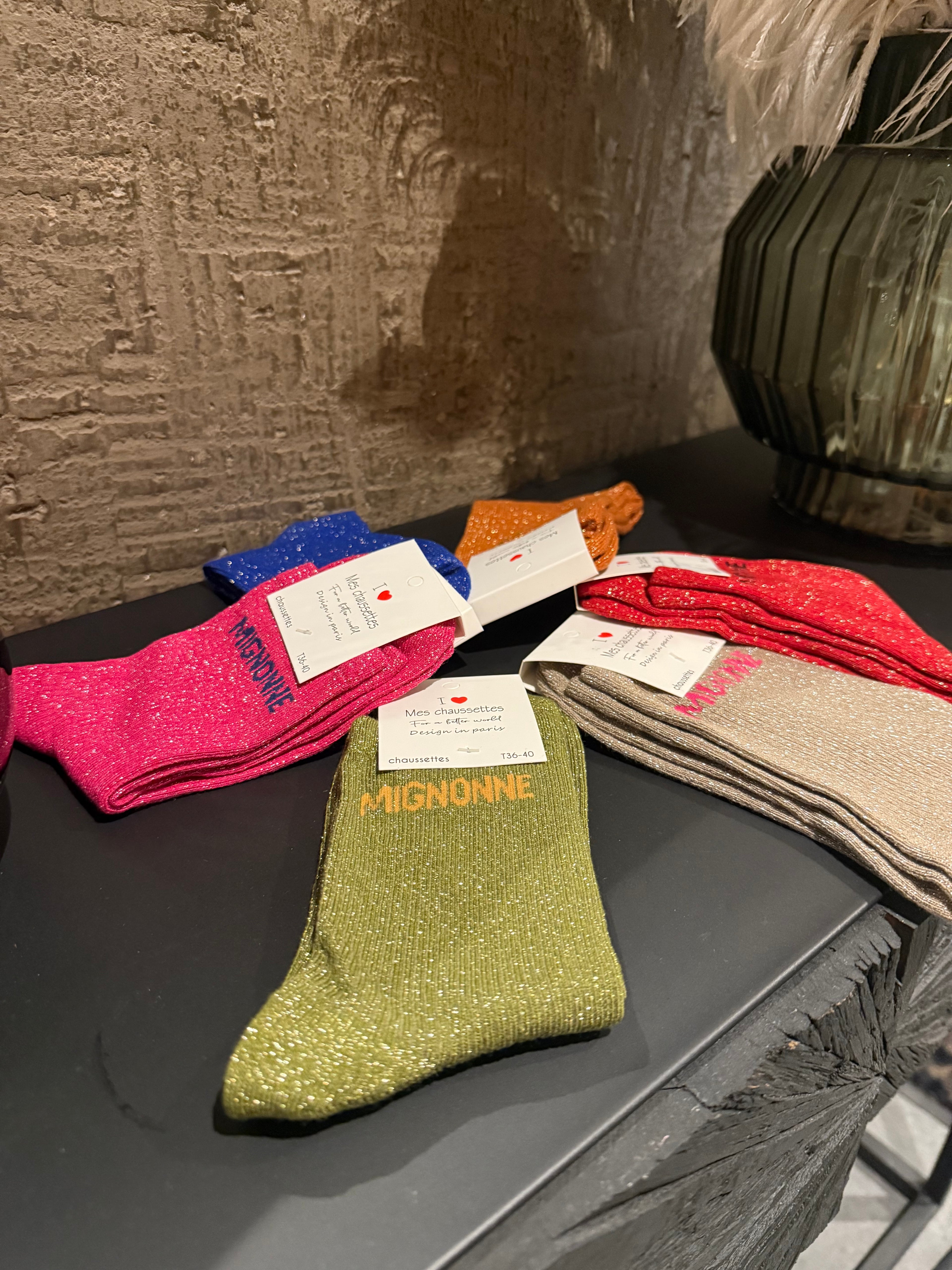 Chaussettes Glitters MIGNONNE