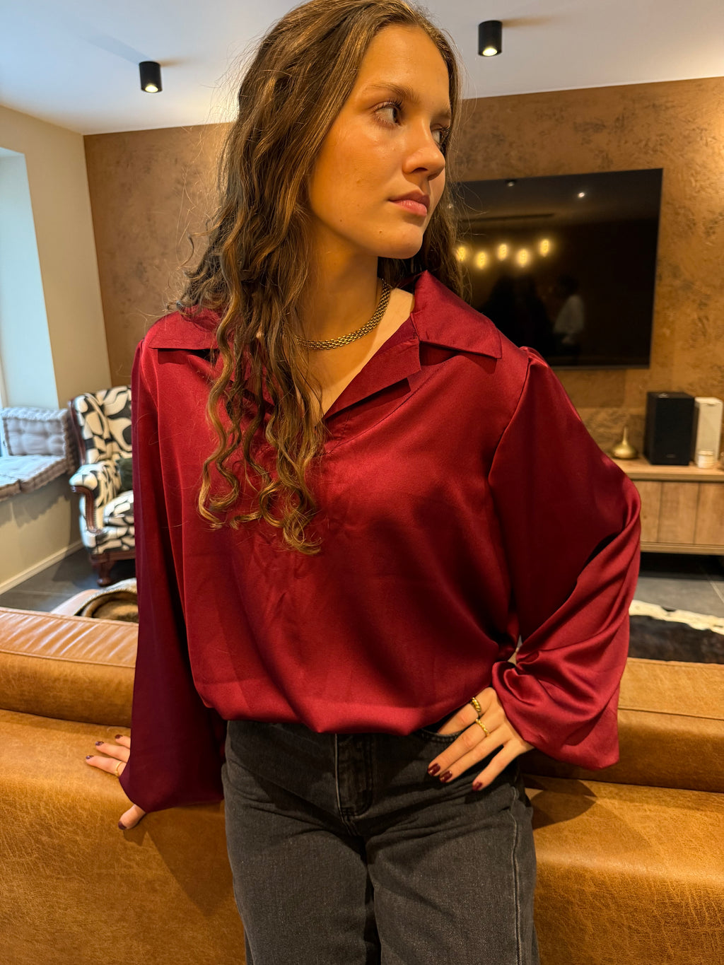 Blouse Lili Bordeaux