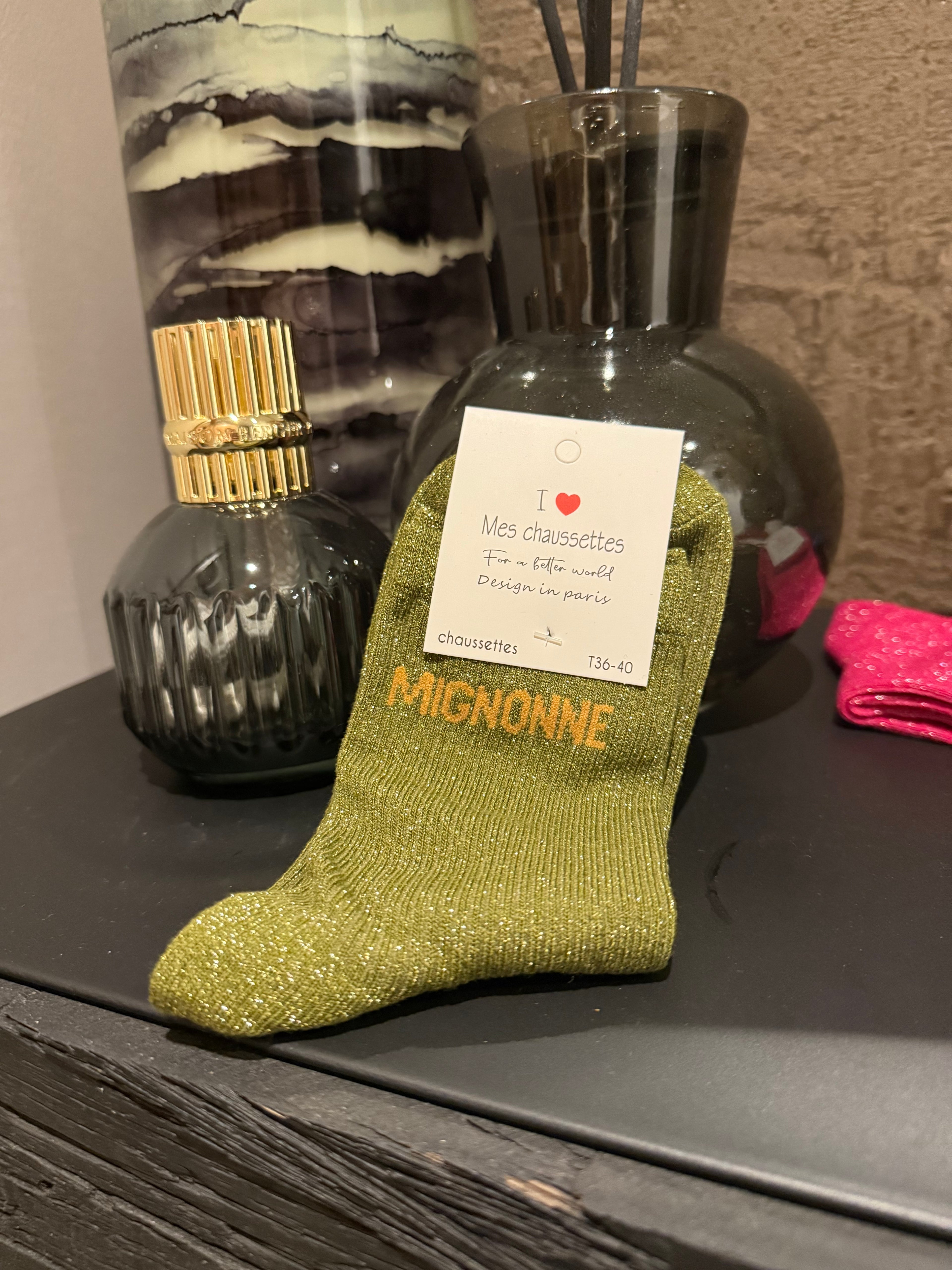 Chaussettes Glitters MIGNONNE