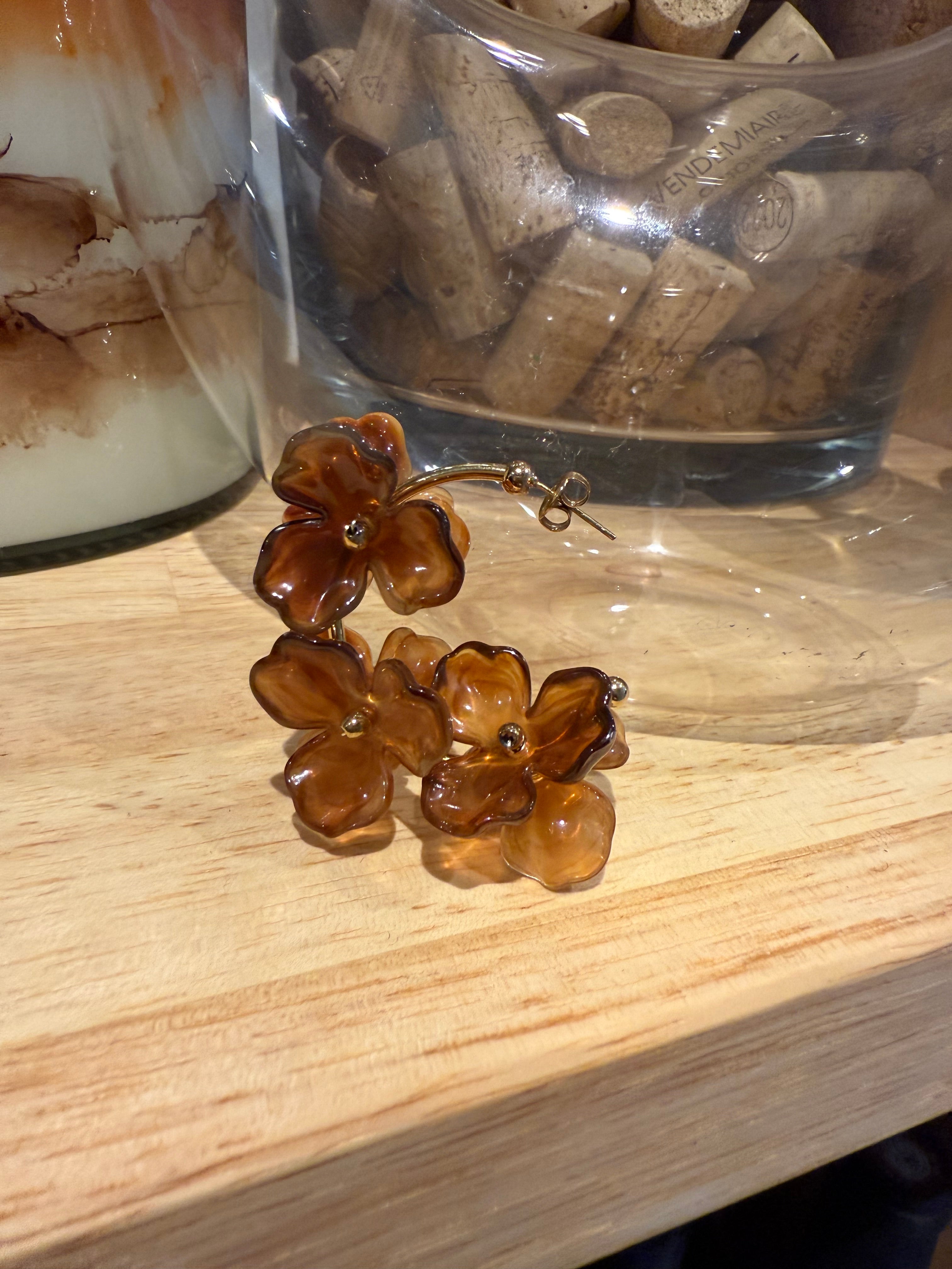 Boucles d'oreilles Estelle