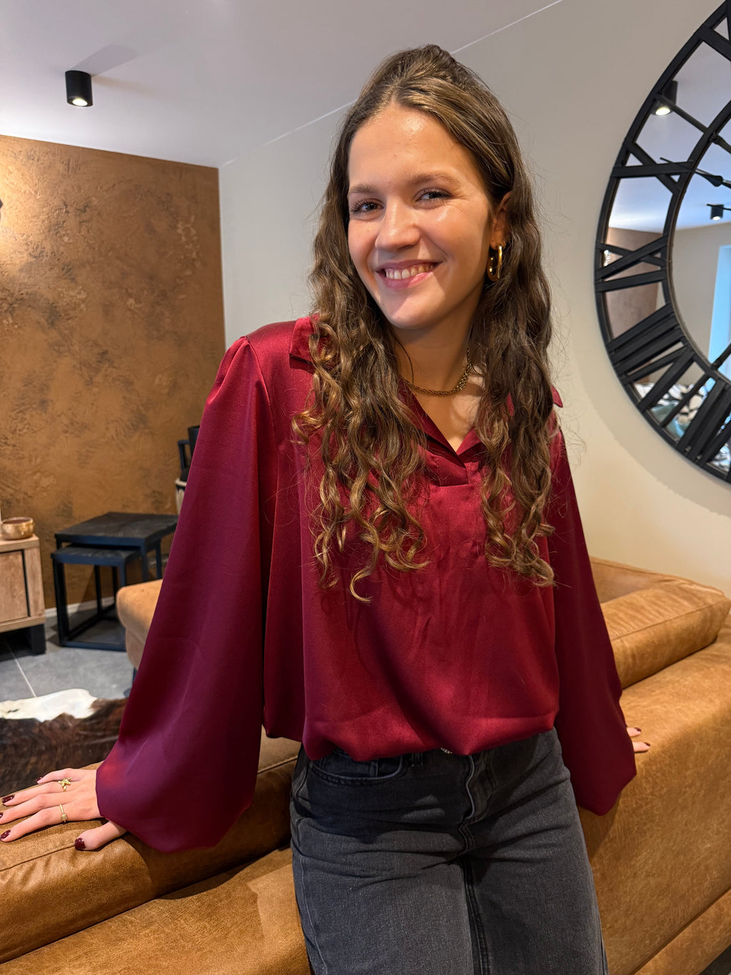 Blouse Lili Bordeaux