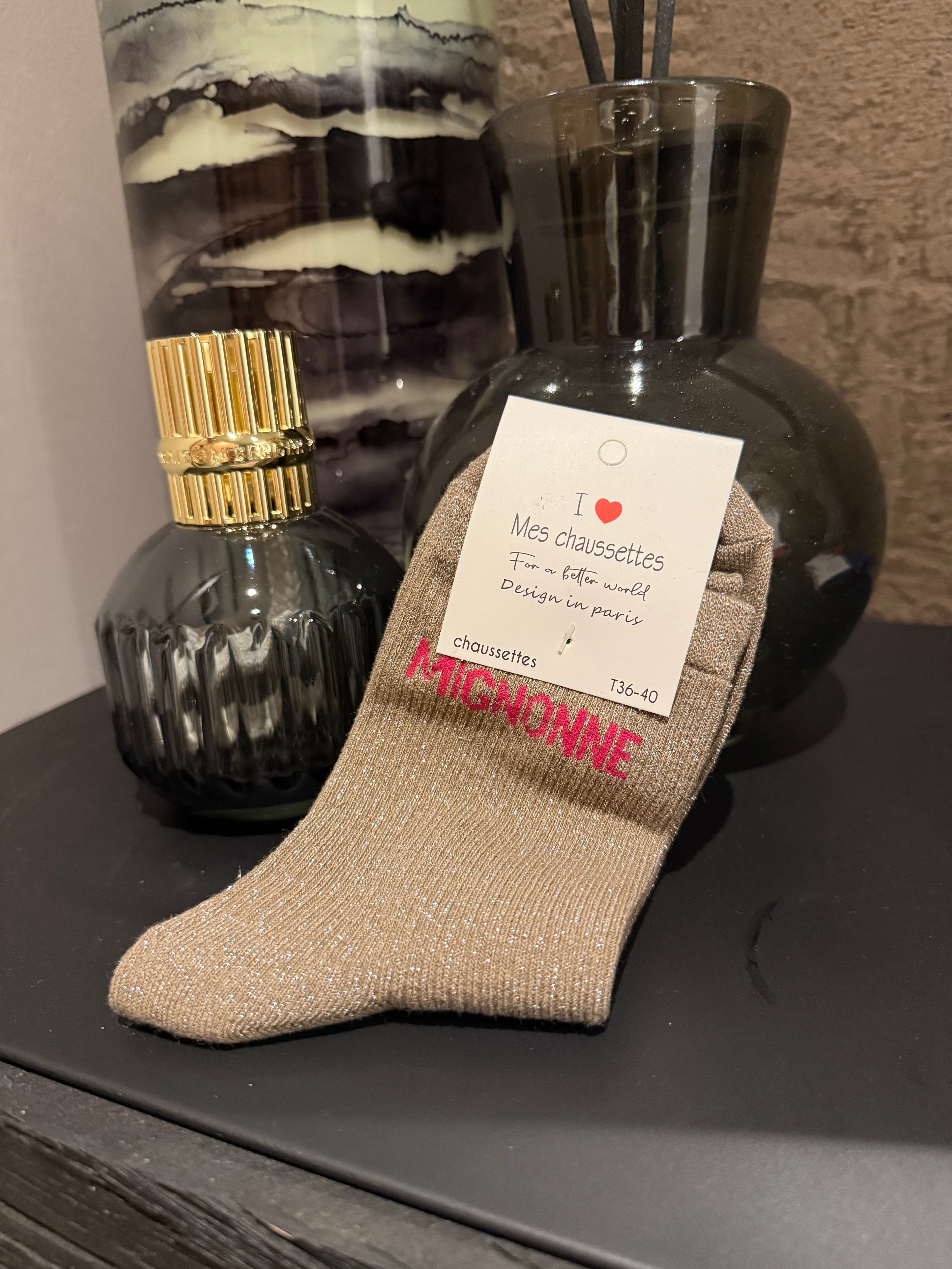 Chaussettes Glitters MIGNONNE