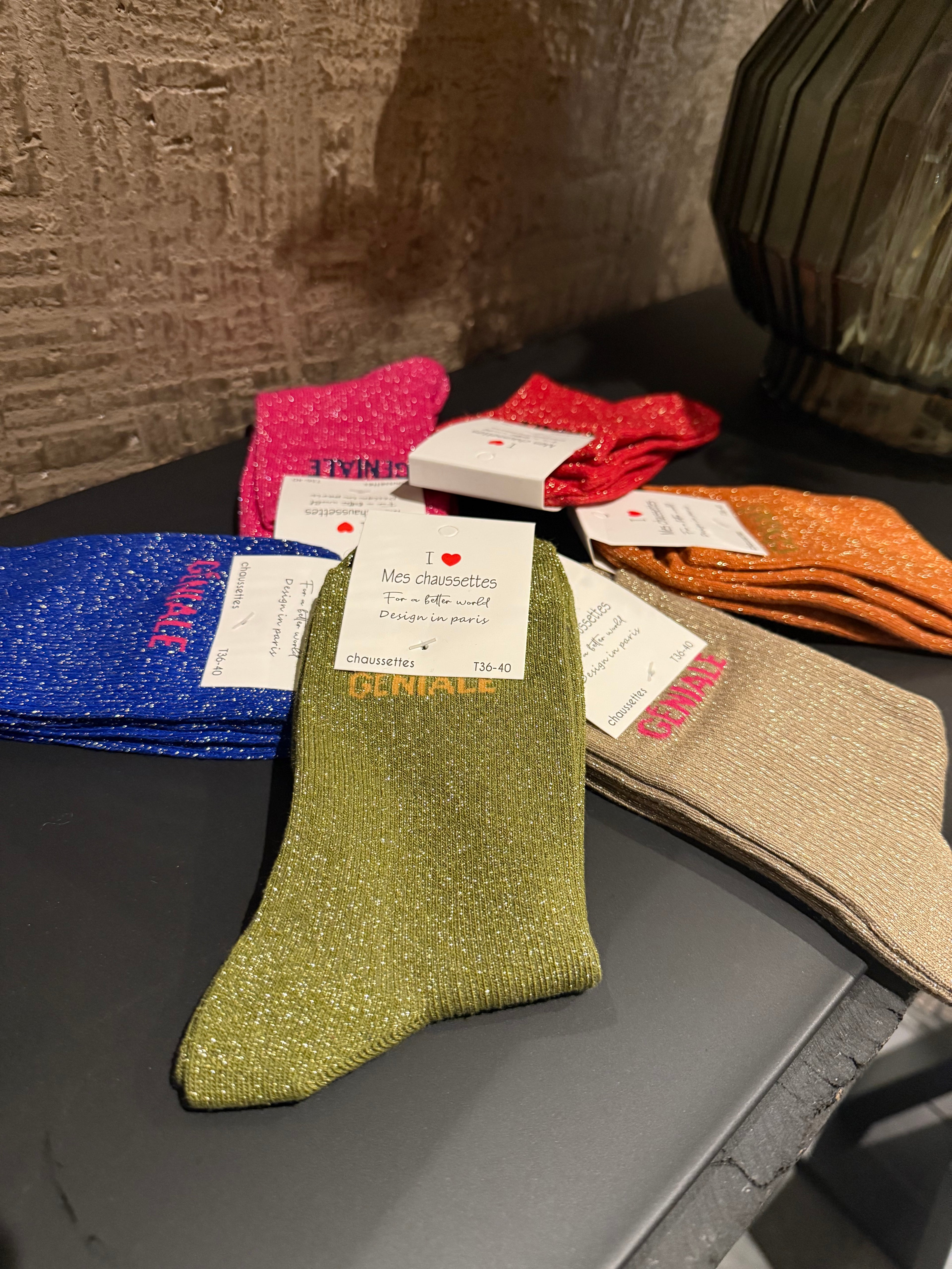 Chaussettes Glitters GÉNIALE